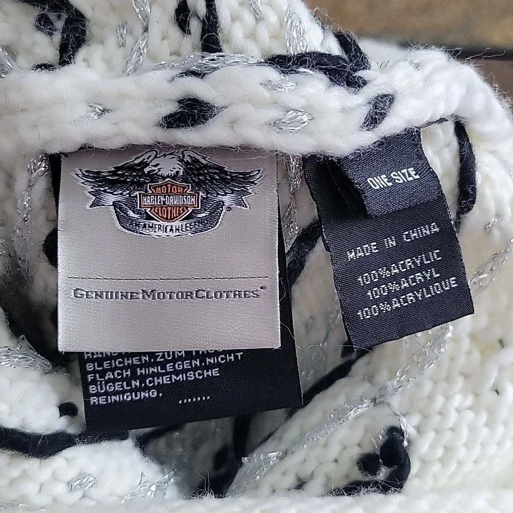 Harley-Davidson Fair-Isle Set Cream
